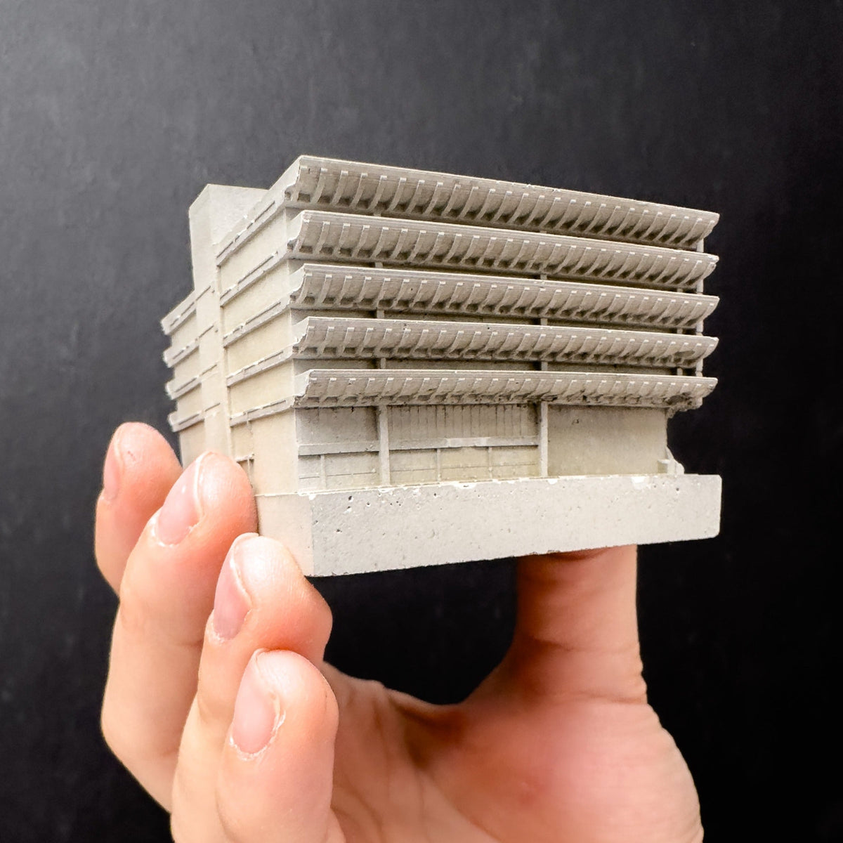 Preston Bus Station - Miniature Concrete Model