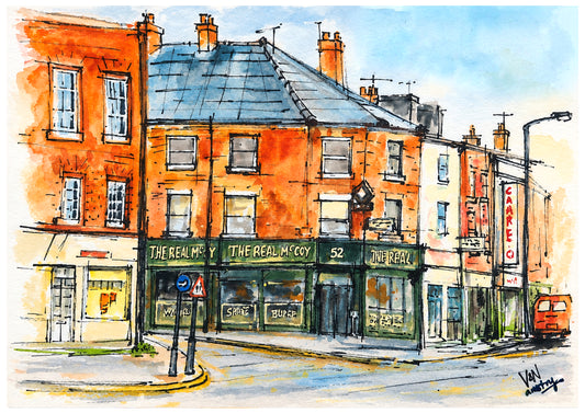 The Real McCoy Watercolour Print