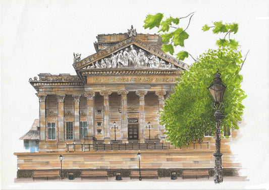 Harris Museum Print