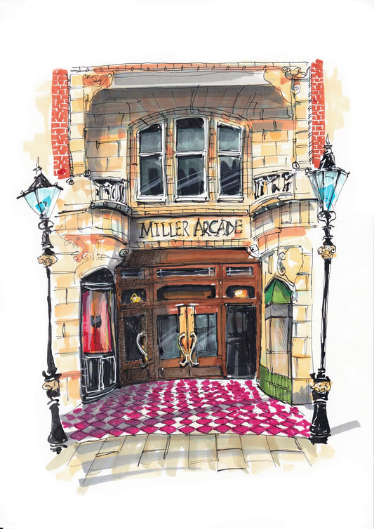 Miller Arcade Print