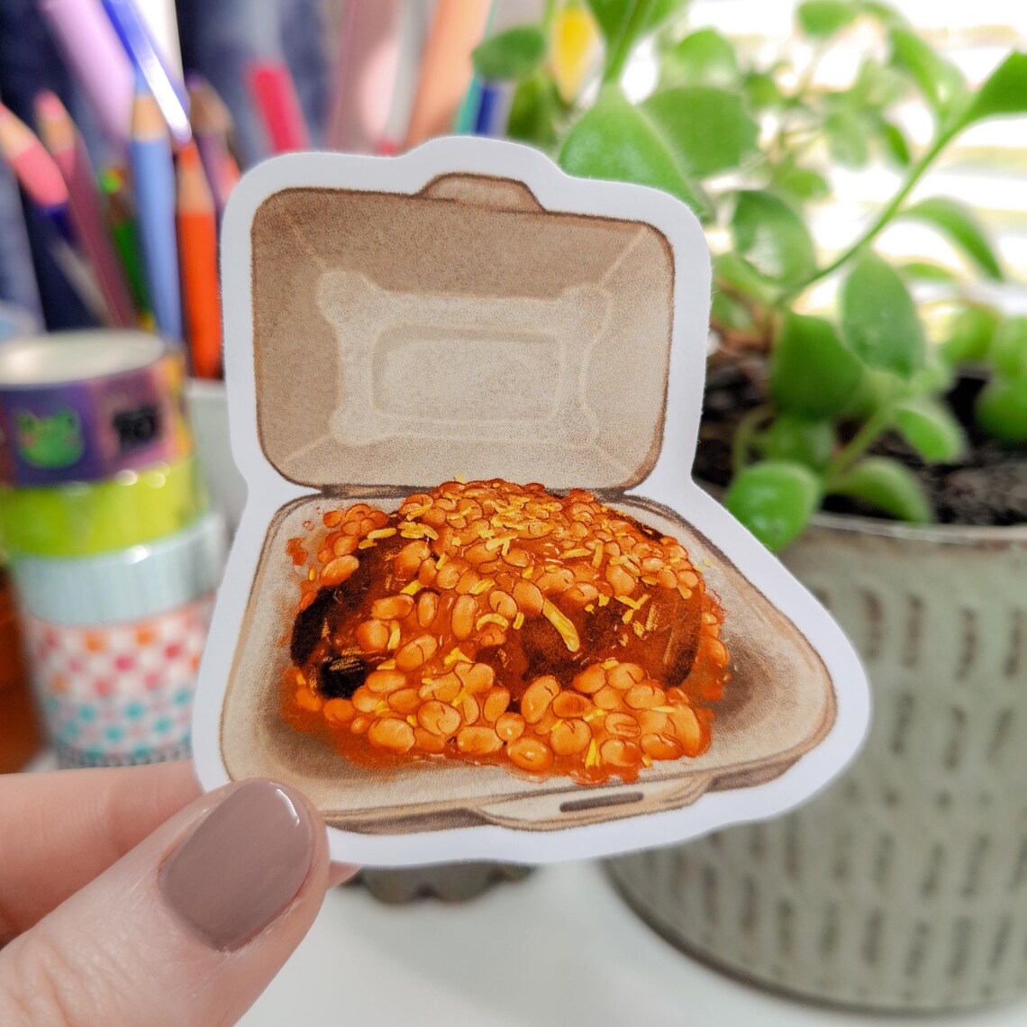 Jacket Potato Sticker