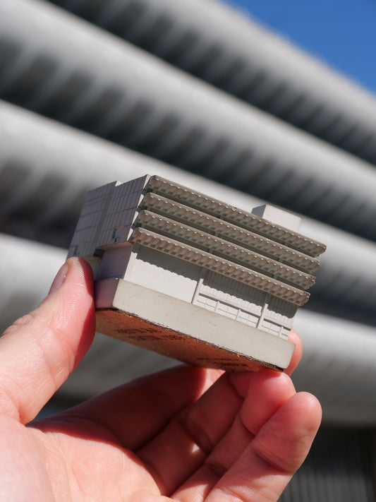 Preston Bus Station - Miniature Concrete Model