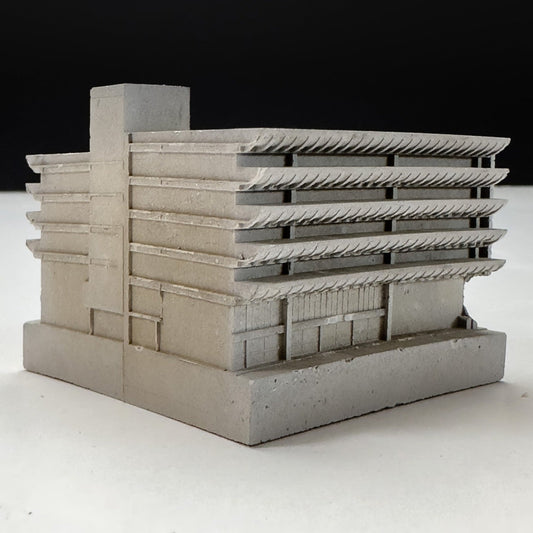 Preston Bus Station - Miniature Concrete Model