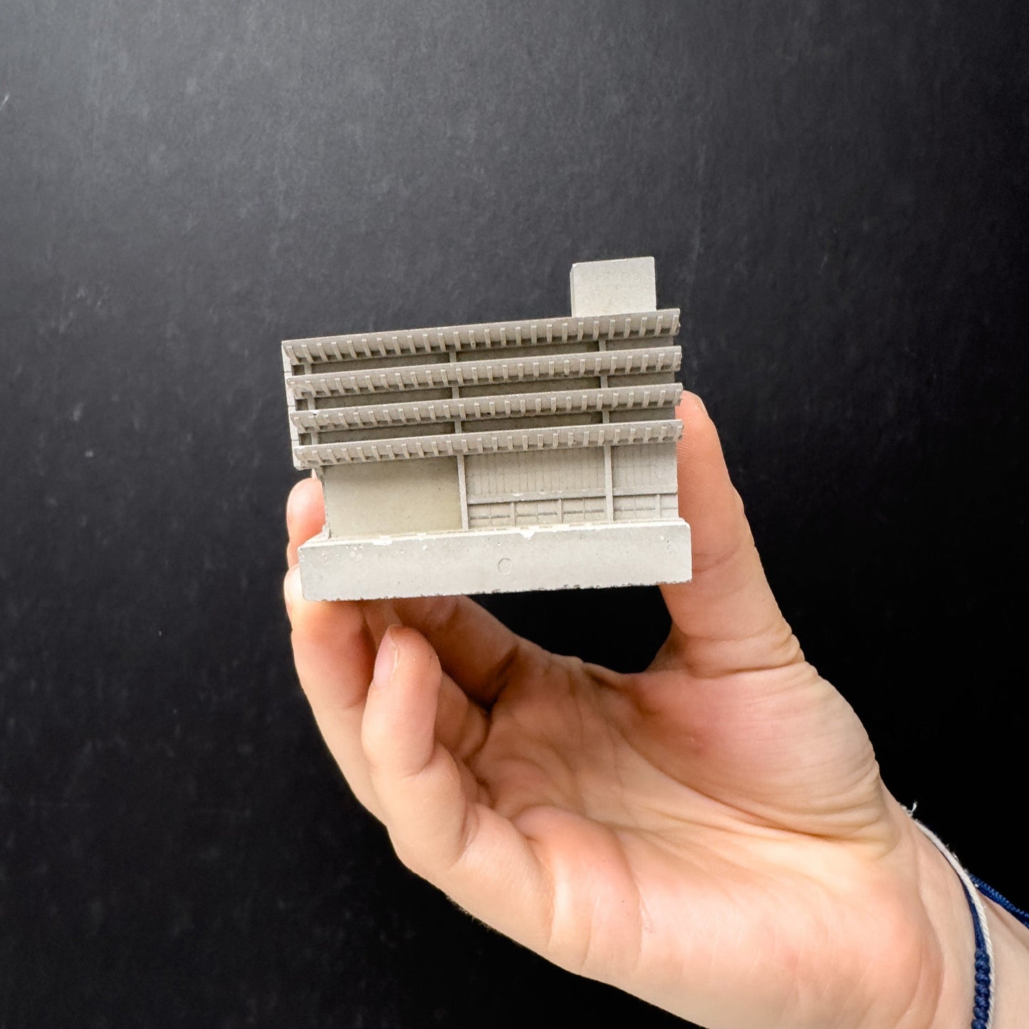 Preston Bus Station - Miniature Concrete Model