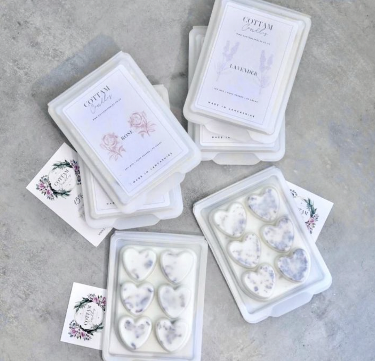 Heart Clamshell Wax Melts