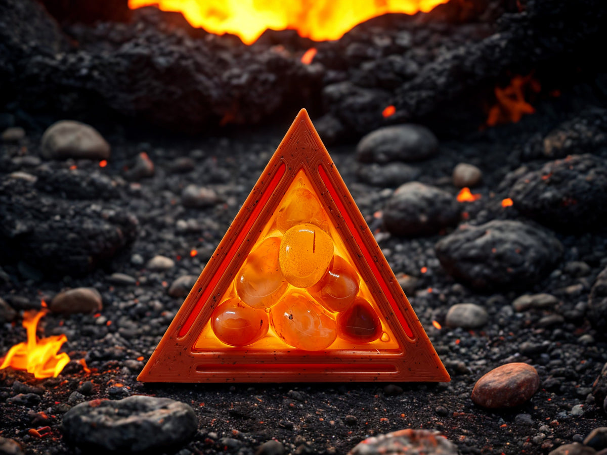 ETERNAL FLAME | Crystal Pendant