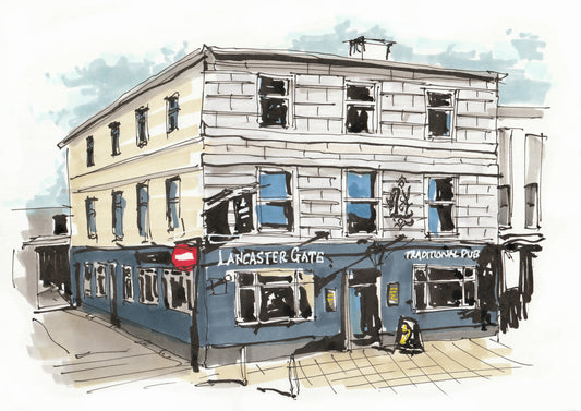 Lancaster Gate Print