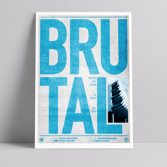 Preston Bus Station 'Brutal' Print